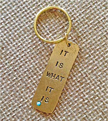 Sherry Harris, it is what it is, the view is great, island living, moving to the islands, gold accessory