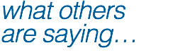 what others  are saying…